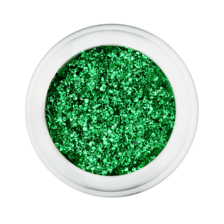 Cre8tion Nail Art Designed Confetti Glitter, 009, Round 1/24", Green, 0.5oz, 1101-0450 BB